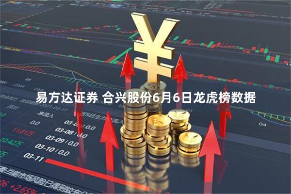 易方达证券 合兴股份6月6日龙虎榜数据