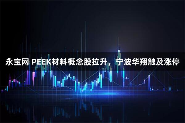 永宝网 PEEK材料概念股拉升，宁波华翔触及涨停